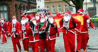 Xmas special: Have you seen Santa running?