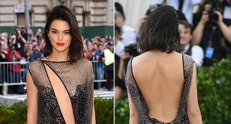 Kendall wore pretty much nothing to the MET Gala