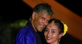 Age no bar! Milind Soman marries Ankita Konwar