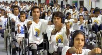 WATCH: How 800 differently-abled set a world record