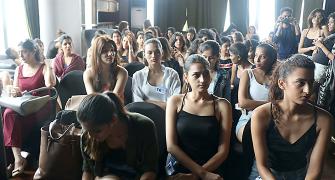 Behind-the-scenes at the Lakme Fashion Week model auditions