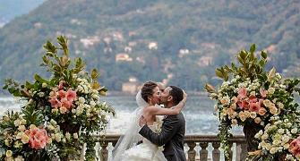 The other celebrity couple who got married at Lake Como