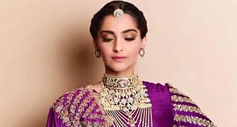 Why is Sonam Kapoor dressed as a bride?