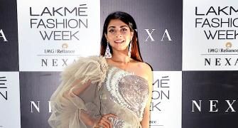 Pix: Tanishaa, Shamita glam up fashion week