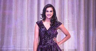 Stunner! Doesn't Sindhu look like a diva?