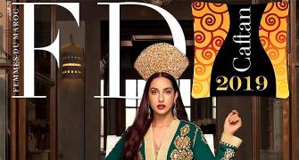 Holy smokes! Nora Fatehi looks like a goddess in green