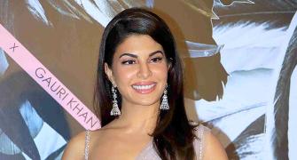 Oomphalicious! Jacqueline sizzles in sheer