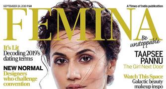 Tapsee Pannu oozes glam on Femina cover