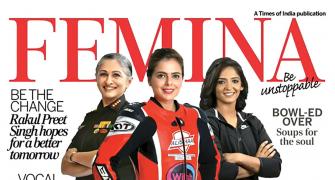 The pioneers on Femina's cover