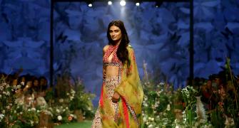 Ileana, Athiya bare abs in showstopping lehengas