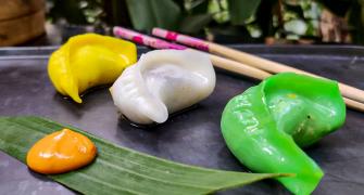 Recipe: Tricolour Prawn Dim Sums