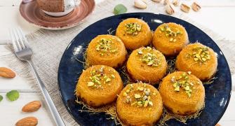 Recipe: Mini Mango Knafeh