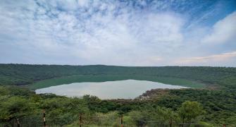 To Lonar Crater With The Blue Beast