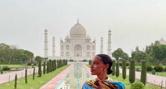 When A Supermodel Romances The Taj