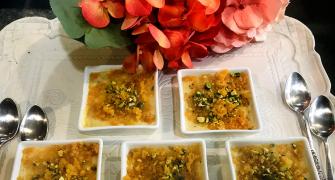 Diwali Dessert: Baked Boondi Pudding