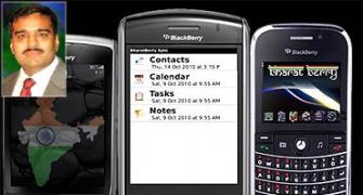 Can Bharat Berry intercept Blackberry services?