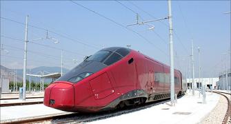 IMAGES: Italy shows off its new high-speed train