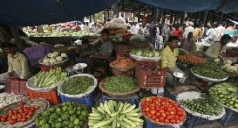 Inflation shows a declining trend in 2014-15
