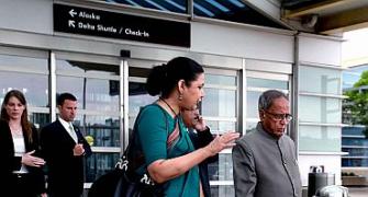 Pranab arrives in US for India-US economic talks