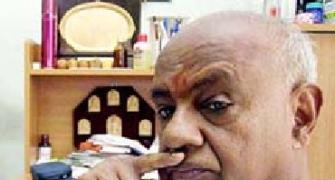 Deve Gowda was napping when Indian Inc met him: Book