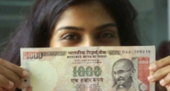 Mystery of the falling rupee