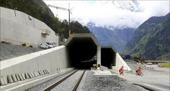 A trip across the world's LONGEST railway tunnel