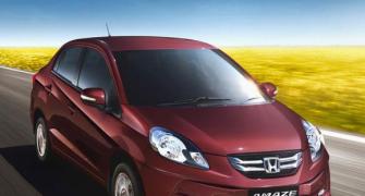 Honda launches Amaze starting at Rs 4.99 lakh