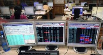 Sensex ends lower amid choppy trade; Sun Pharma, ITC drag