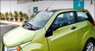 Mahindra Reva names new electric car Mahindra e20