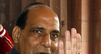 Nothing objectionable in Katheria's speech, says Rajnath