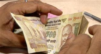 Rupee up 16 paise against dollar in early trade