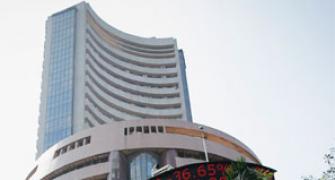 Sensex gains over 100 points