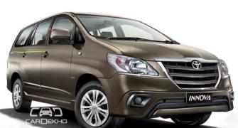 Toyota's festive bonanza: Innova LE for Rs 12.90 lakh