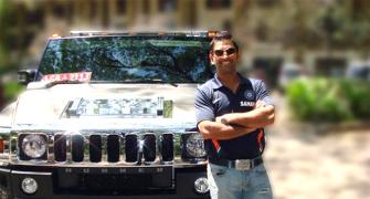 Cricketers' love affair with swanky cars