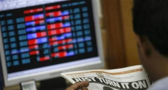 Sensex ends 214 points higher amid volatility; IT, FMCG gain