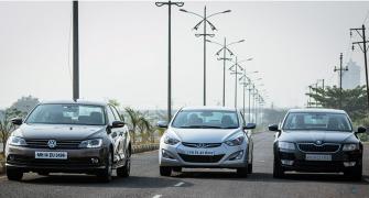 Car compare: Hyundai Elantra, Volkwagen Jetta and Skoda Octavia