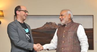 Twitter CEO gives push to Modi's Digital India drive