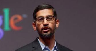 Google's Pichai announces new initiatives to support Modi's digital India