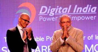 Microsoft to offer low-cost broadband in 5 lakh villages: Nadella