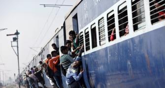 Where is the surplus to service the railways' debt?