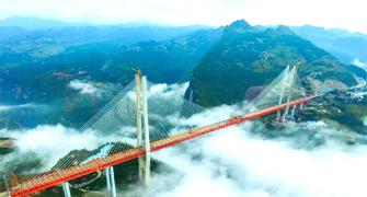 The world's highest bridge is finally complete