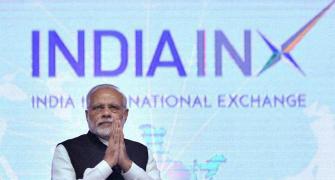 Modi inaugurates India's first international exchange