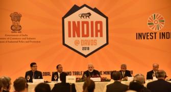 India means business, Modi tells CEOs at Davos roundtable
