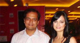 Spotted: Dia Mirza in Gurgaon