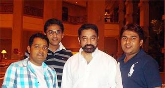 Spotted: Kamal Haasan in Mumbai