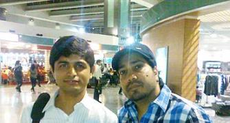 Spotted: Mika Singh at Bengaluru airport