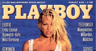 22 years on, Pam Anderson still makes the cover!