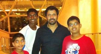 Spotted: Vikram in Singapore