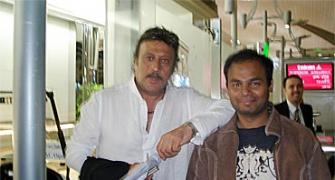 Spotted: Jackie Shroff at Dubai airport