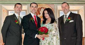 Photo: Celina Jaitly gets married